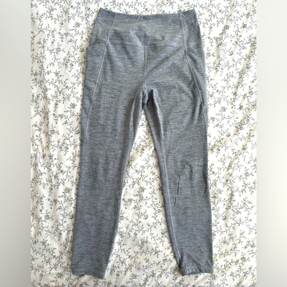 Reebok Gray/White Leggings